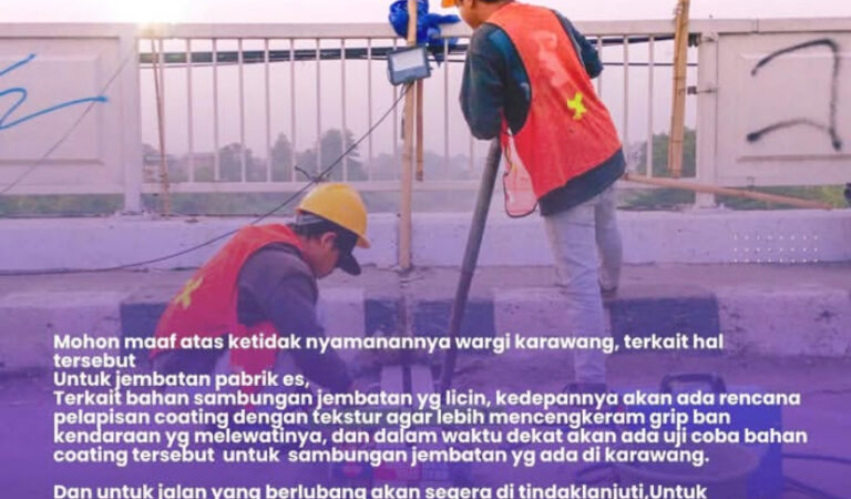 Jembatan Licin dan Jalan Berlubang Tuai Sorotan, Dinas PUPR Karawang Janjikan Perbaikan Infrastruktur Jembatan Licin dan Jalan Berlubang Tuai Sorotan, Dinas PUPR Karawang Janjikan Perbaikan Infrastruktur
