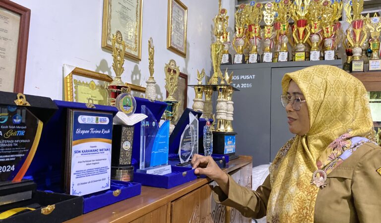 SDN Karawang Wetan 1 Raih Sekolah Ramah Anak Terstandarisasi Nasional, Tapi Masih Kekurangan Ruang Kelas