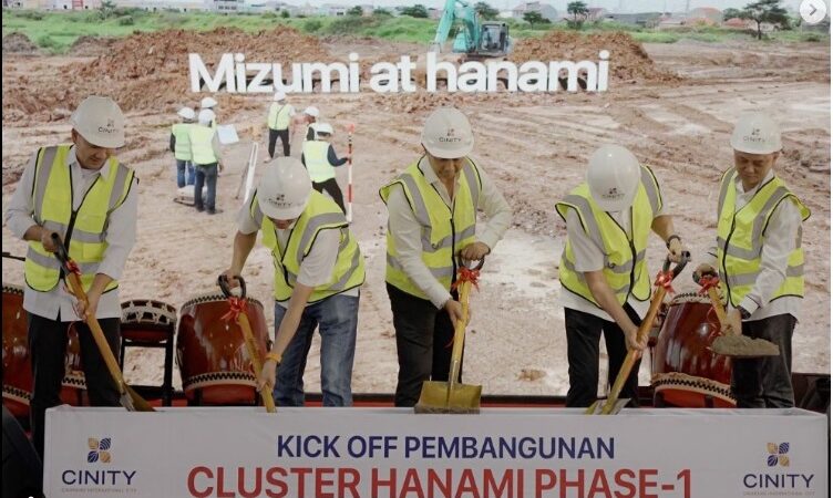 Kick Off Pembangunan Mizumi at Hanami: Awal Baru Hunian Berkonsep Jepang di CINITY