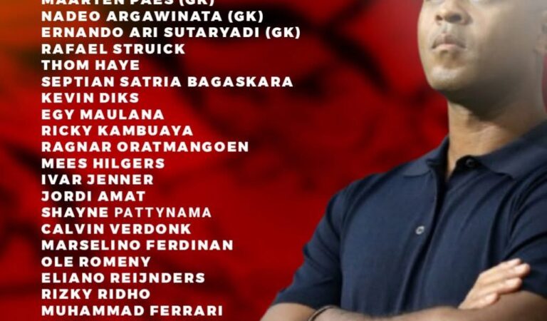 Garuda Calling, Kluivert Umumkan Skuad untuk Kualifikasi Piala Dunia