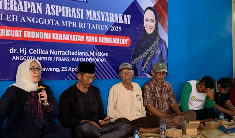 Dukung Petani Bangkit, Cellica Dorong Penerapan Ekonomi Kerakyatan di Karawang