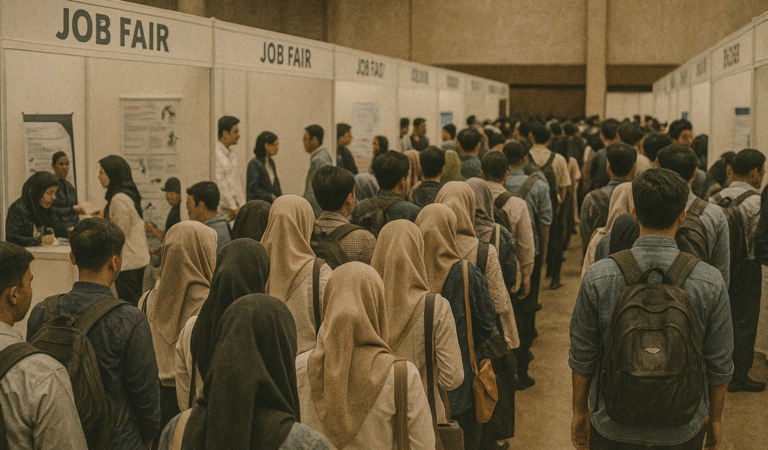 Ribuan Perusahaan Belum Serap Tenaga Kerja Lokal, Benarkah Pengangguran di Karawang Turun?