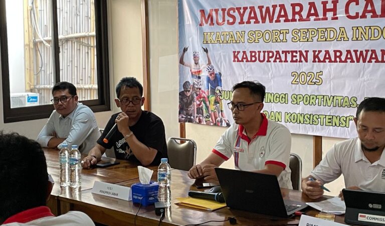Asep Agustian Kembali Pimpin ISSI Karawang 2025-2029, Fokus Benahi Kepengurusan dan Targetkan Prestasi BMX