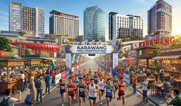 Karawang Half Marathon 2026 Bawa Berkah untuk Hotel, Kuliner, dan UMKM