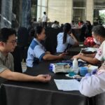 Donor darah Resinda Hotel Karawang bersama PMI